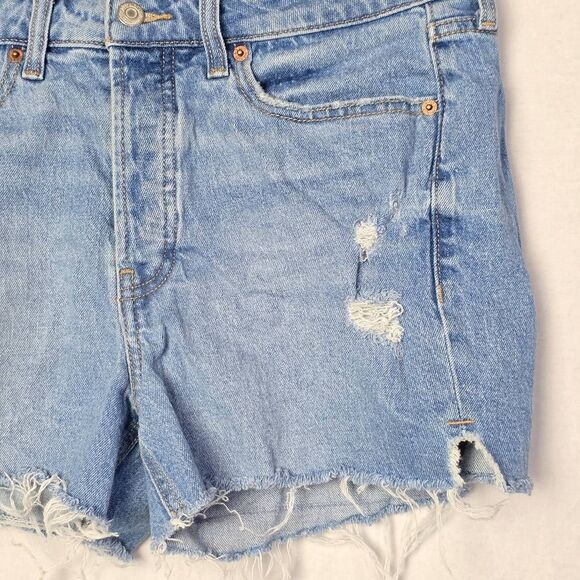 Old Navy OG Straight Denim Shorts Women’s 8 - Picture 2 of 5